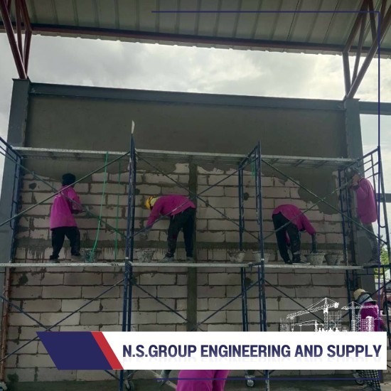 รับเหมาต่อเติมปั้มน้ำมัน